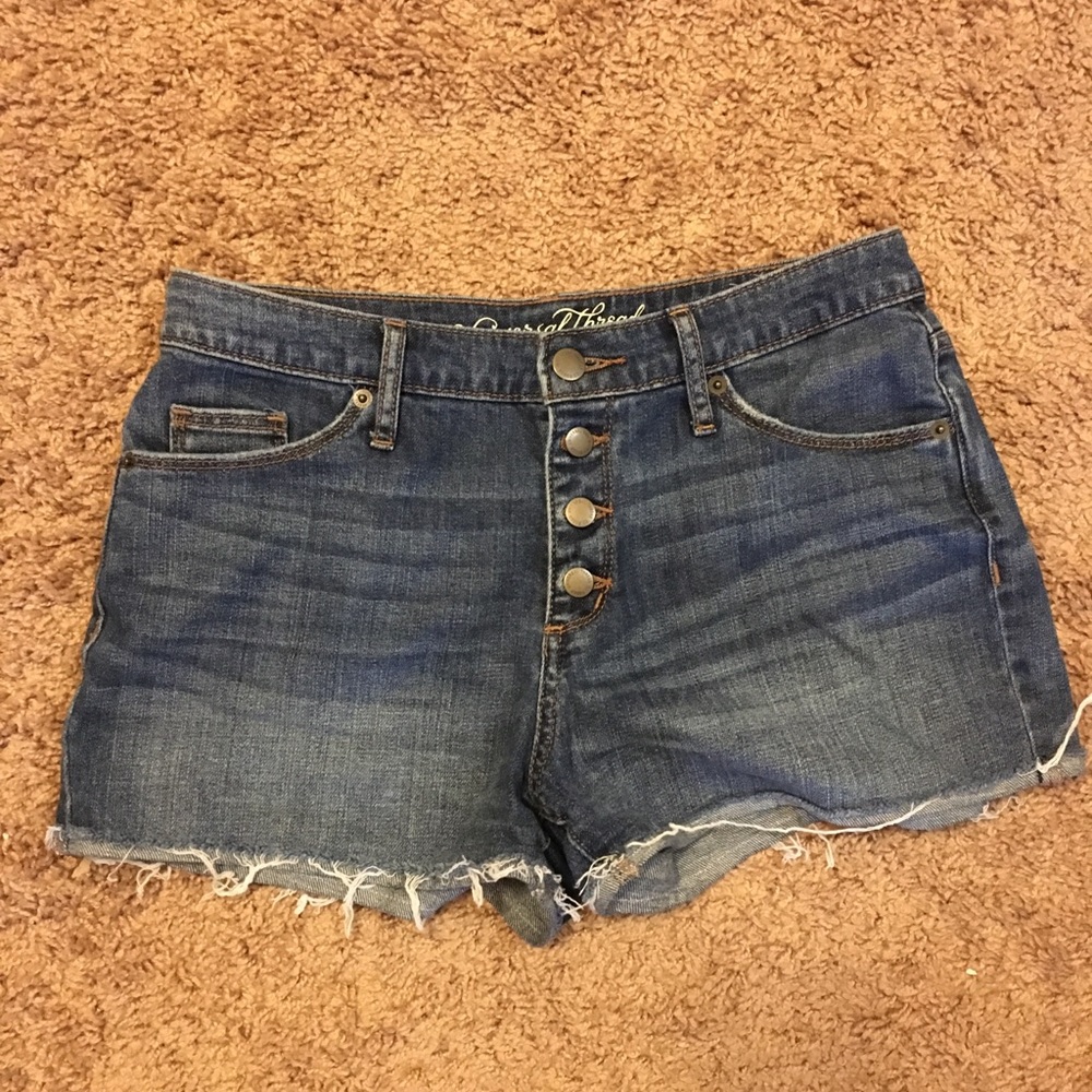 Jean Booty Shorts